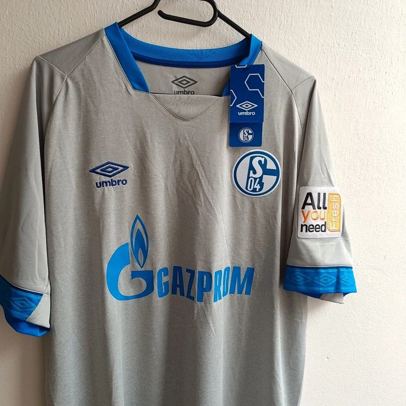 Umbro BNWT Schalke 04 2018/2019 Away Football Jersey XL Umbro Size US XL / EU 56 / 4 - 3 Thumbnail