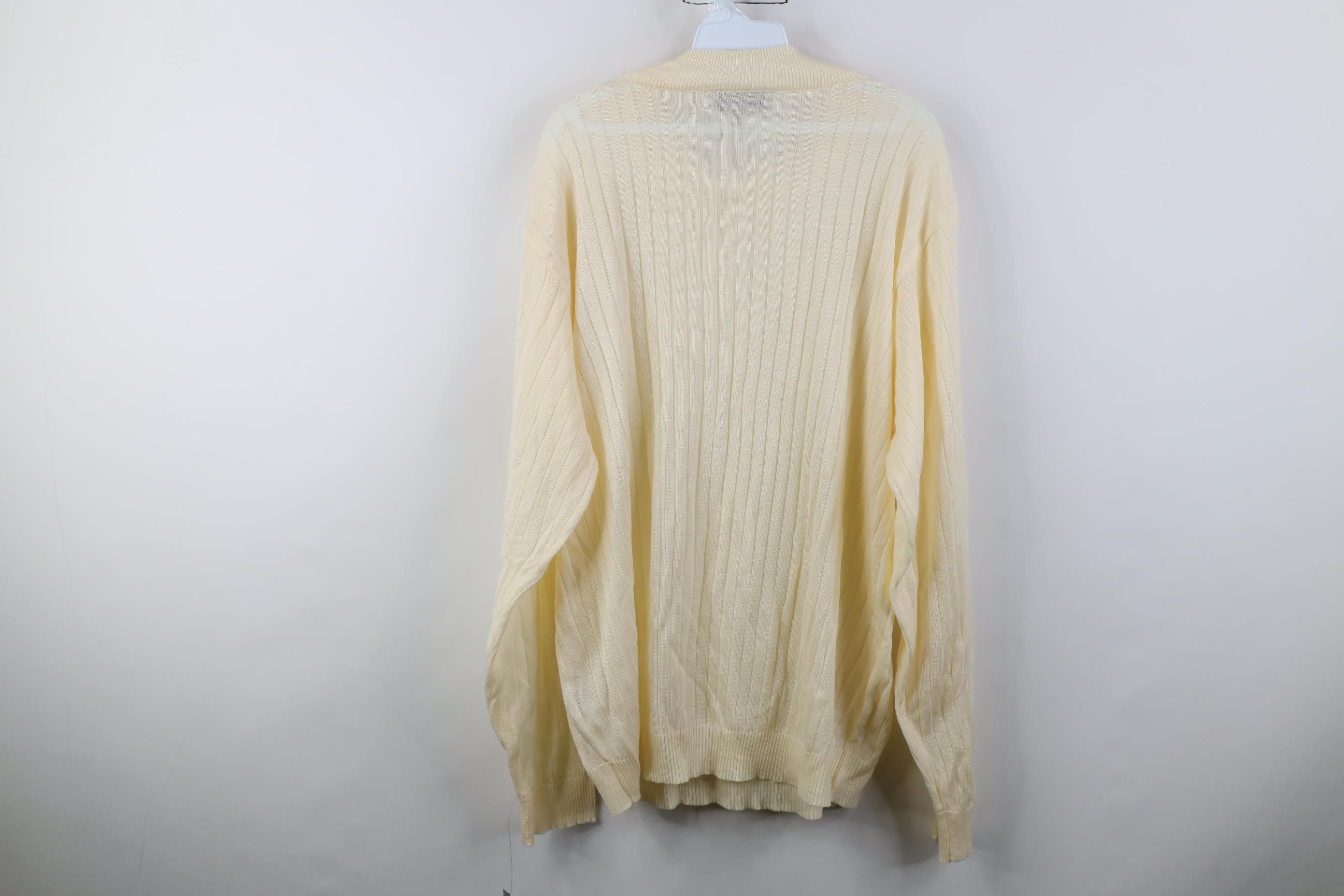 Vintage Deadstock Vintage 90s Streetwear Knit Mock Neck Sweater Size US XXL / EU 58 / 5 - 10 Thumbnail