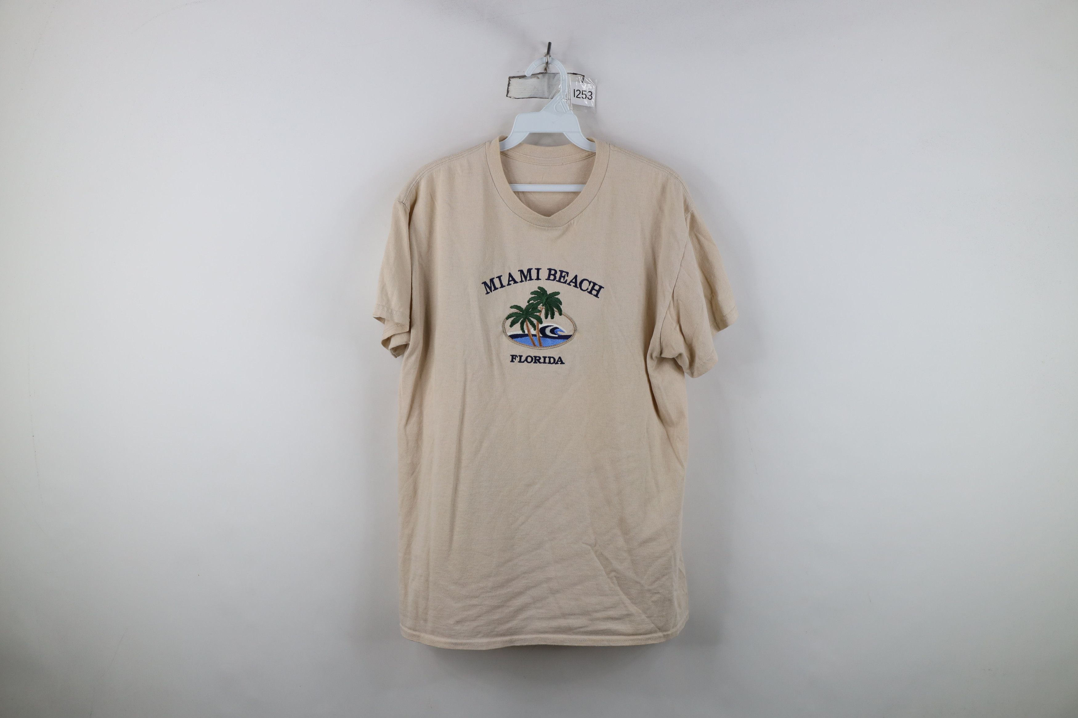 Vintage Vintage 90s Y2K Streetwear Miami Beach Florida T-Shirt Size US M / EU 48-50 / 2 - 1 Thumbnail