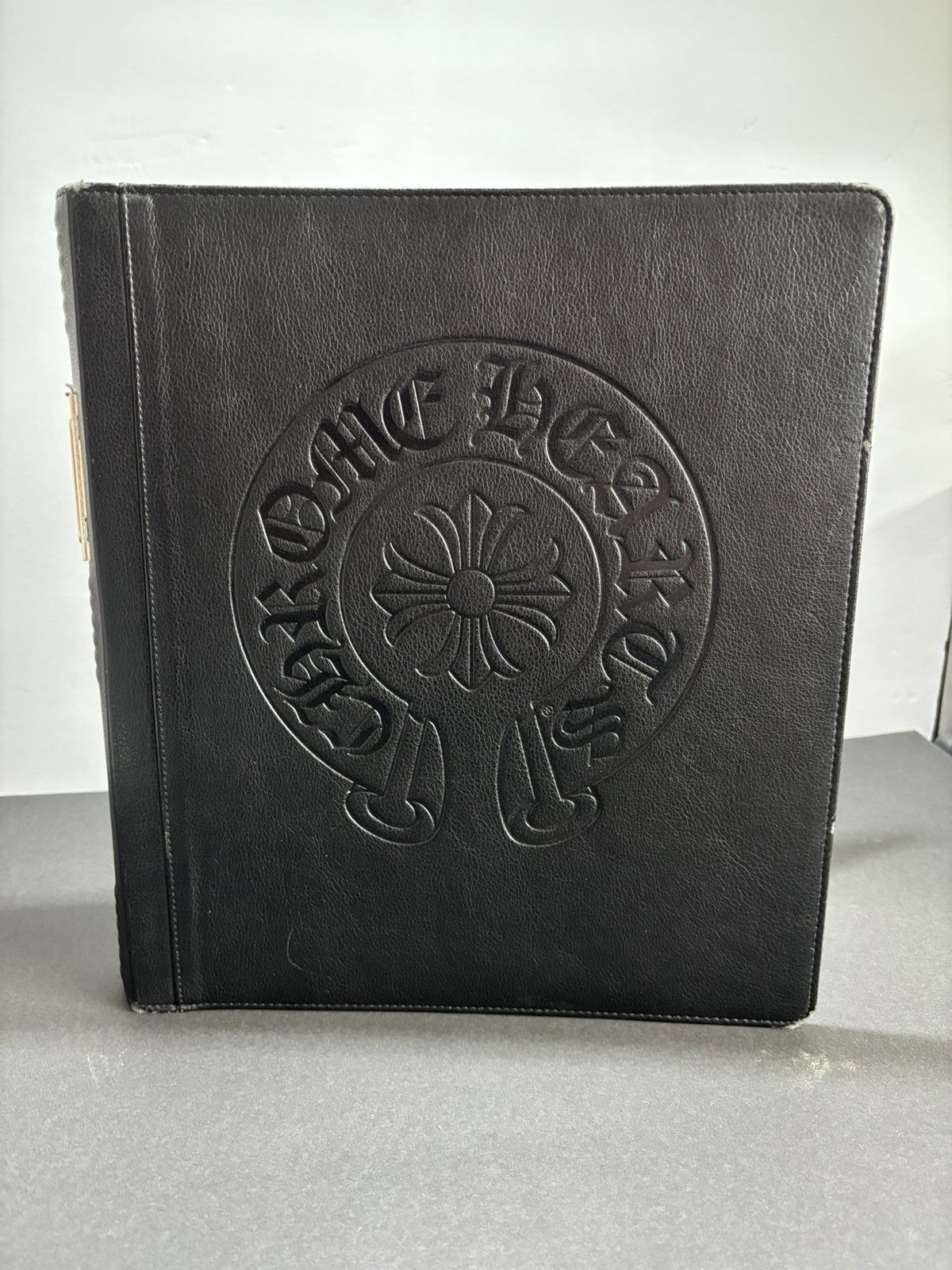Chrome Hearts * EXTREMELY RARE* Chrome Hearts Plus Leather Binder 