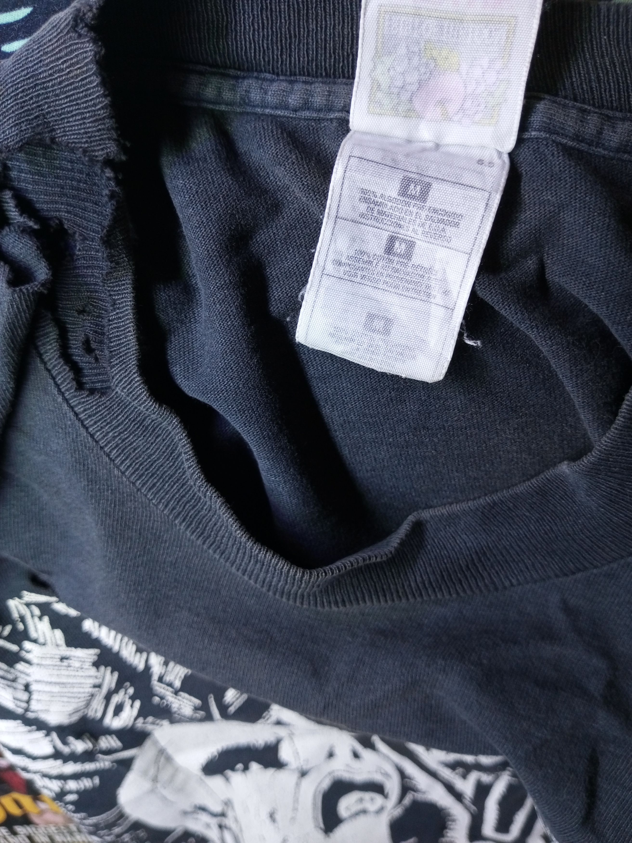 Band Tees Vintage Distressed 90s CHAOS UK punkrock band tees Size US M / EU 48-50 / 2 - 8 Thumbnail