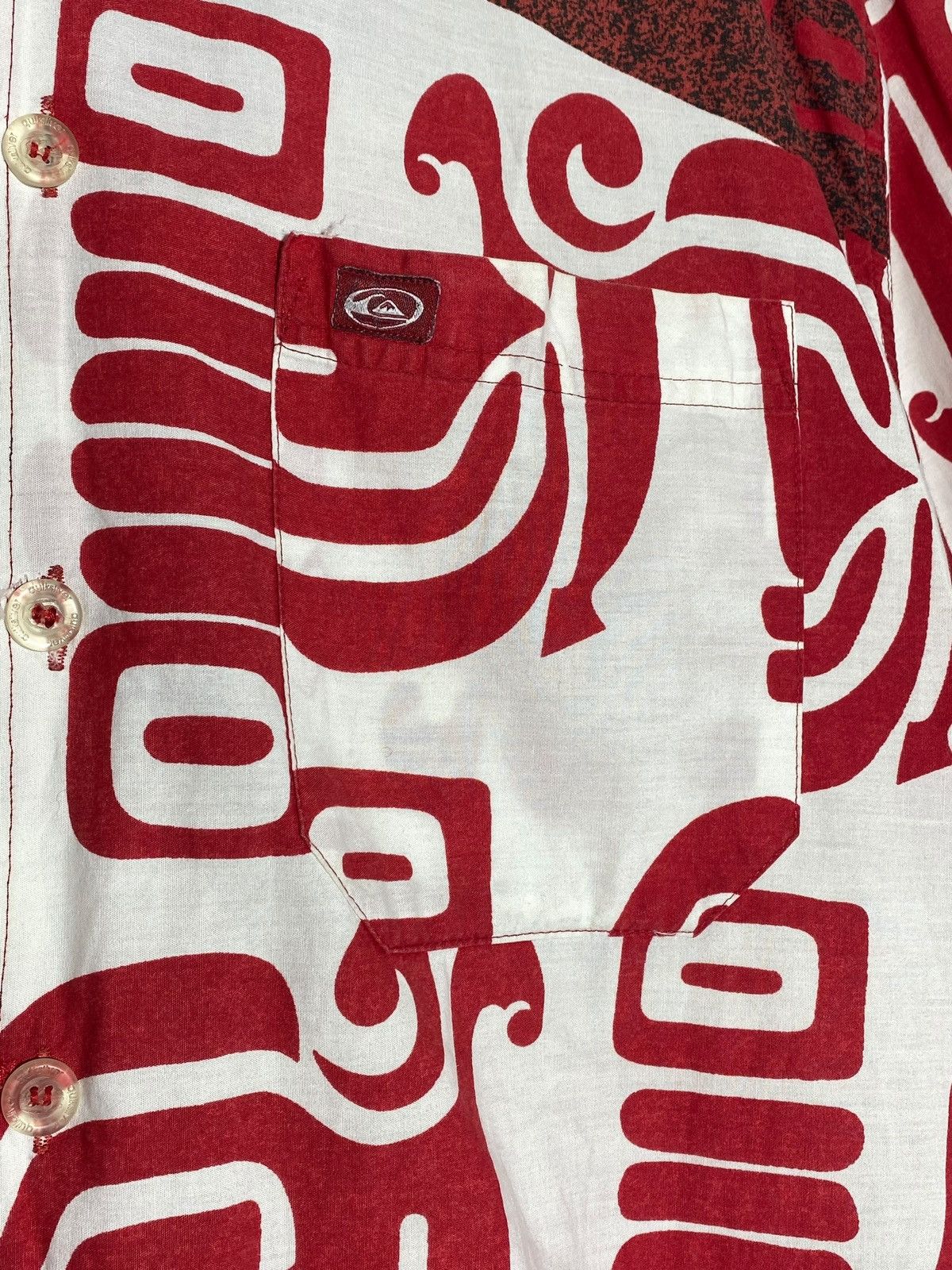 Quiksilver Vintage 90s Quiksilver Hawaiian Shirt Y2k All Over Print Size US L / EU 52-54 / 3 - 5 Thumbnail