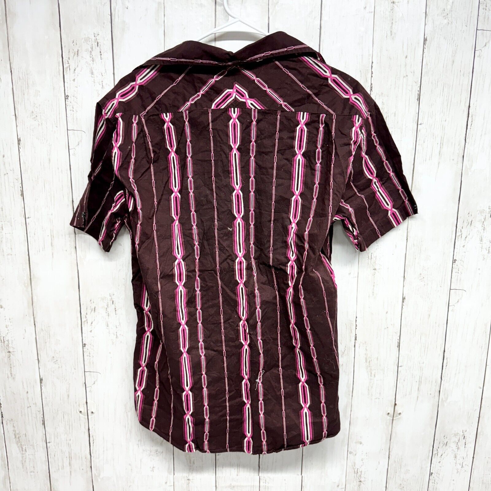 Ben Sherman Ben Sherman Button Down Sz L Short Sleeve Red Retro Workwear Size US L / EU 52-54 / 3 - 4 Thumbnail