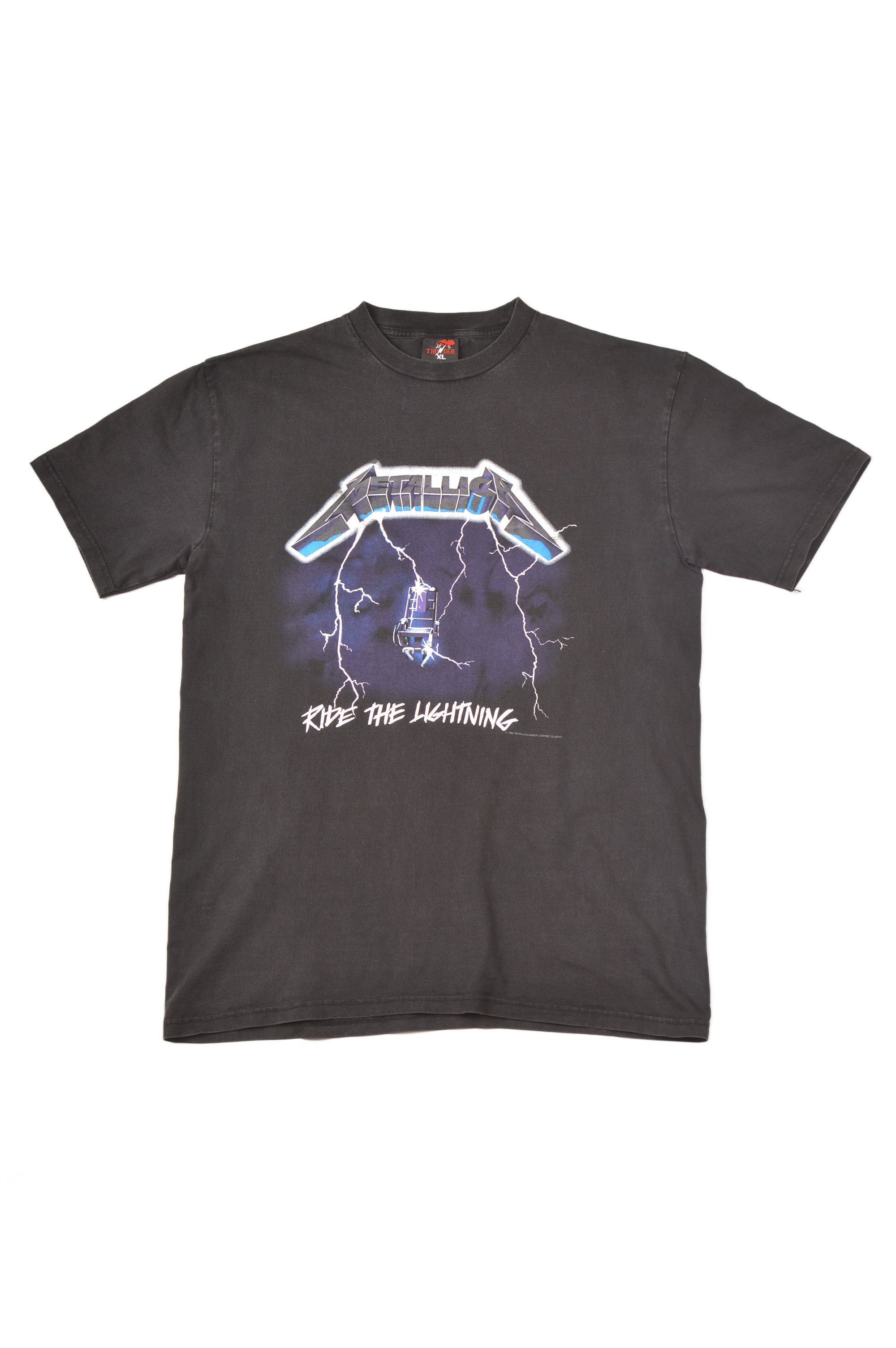 Vintage Metallica Ride the Lightning T-Shirt, discount Size L