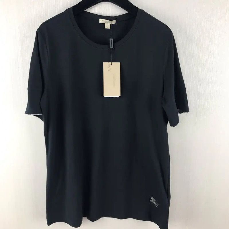Burberry Burberry Black Cotton Men's T-Shirt Size US L / EU 52-54 / 3 - 1 Thumbnail