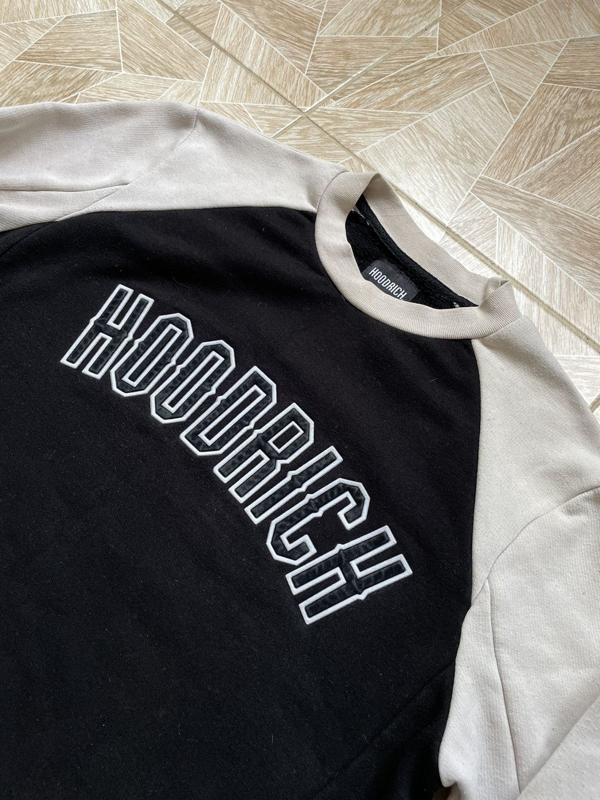Hoodrich × Trapstar London Y2K Rare Hoodrich Rap Sweatshirt Big Logo Drill Black Hype Size US S / EU 44-46 / 1 - 2 Thumbnail