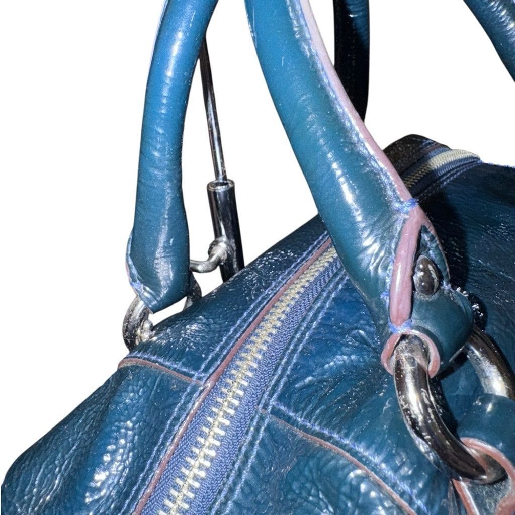 Coach Coach Madison Sabrina Satchel 14178 Cobalt Blue 2 way Size ONE SIZE - 6 Thumbnail