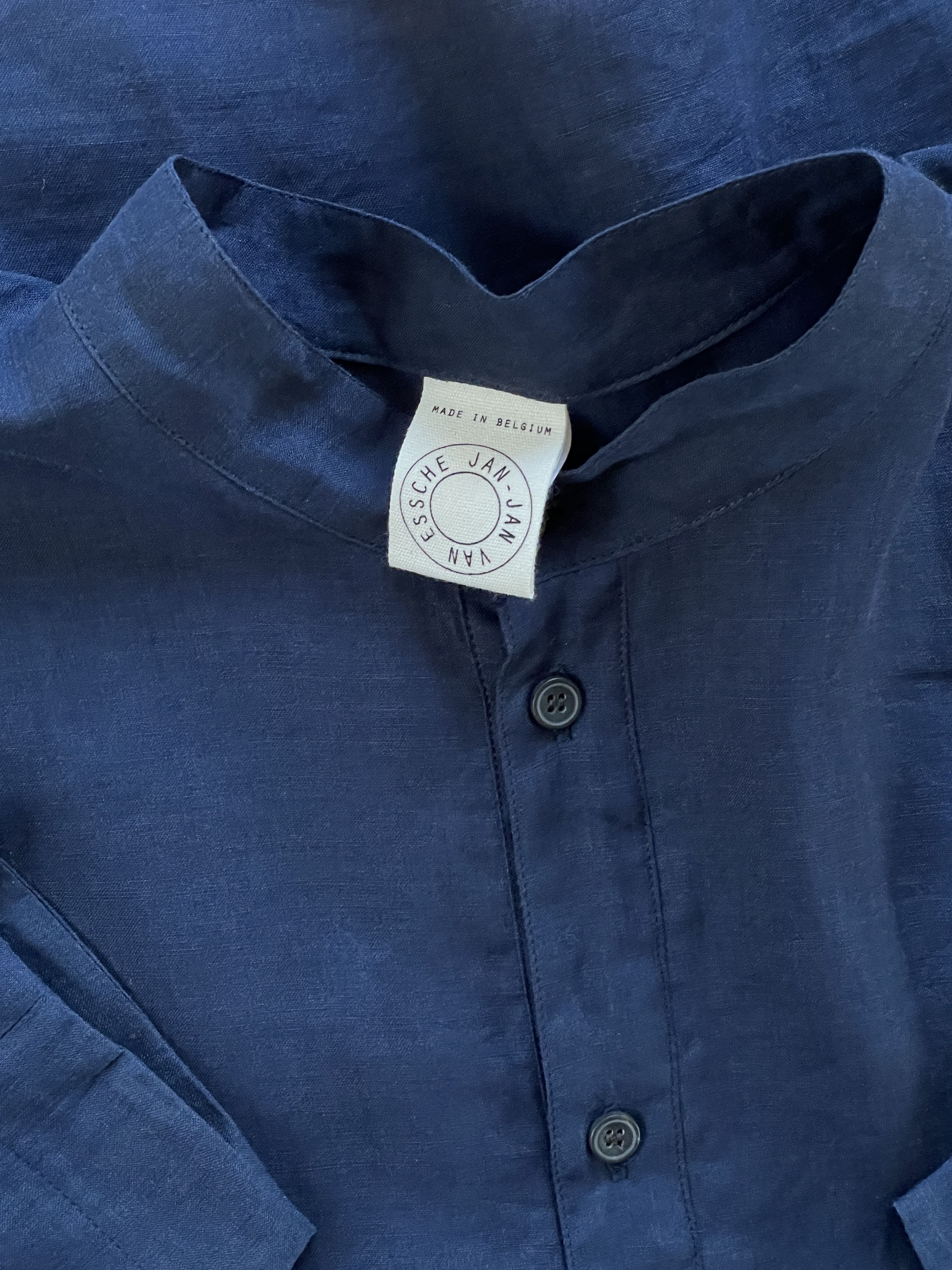 Jan Jan Van Essche Blue Long Shirt Tunic Style- Collection 6 Size US S / EU 44-46 / 1 - 4 Thumbnail