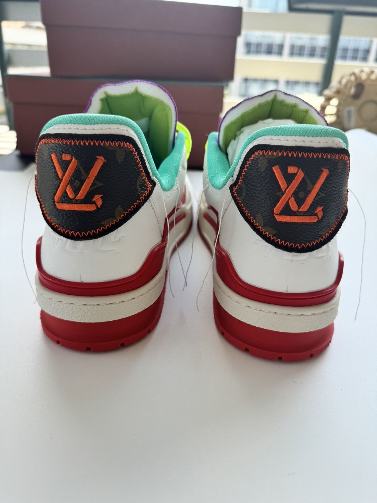 Louis Vuitton Louis vuitton trainer x paris exclusive Size US 7 / EU 40 - 4 Thumbnail