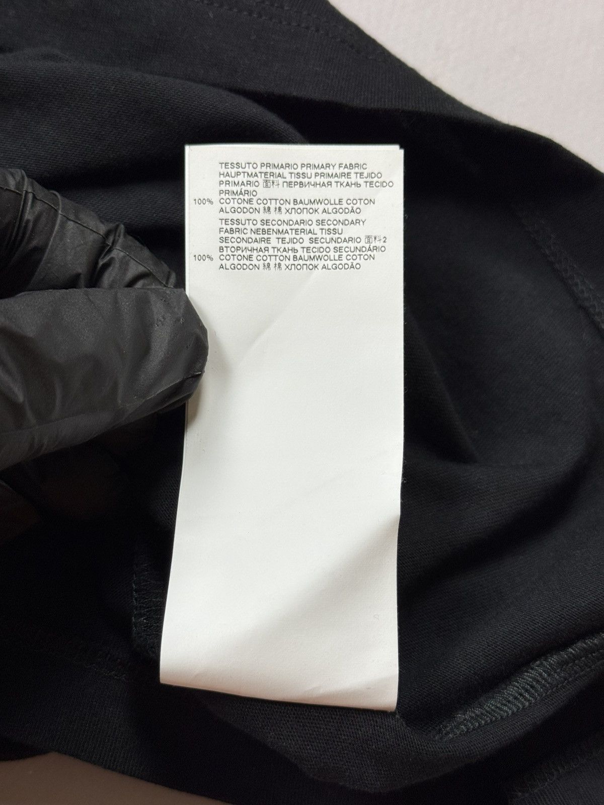 MM6 × Maison Margiela Ss20 MM6 Maison Margiela Line Chart Tee(Black/M) Size US M / EU 48-50 / 2 - 9 Thumbnail
