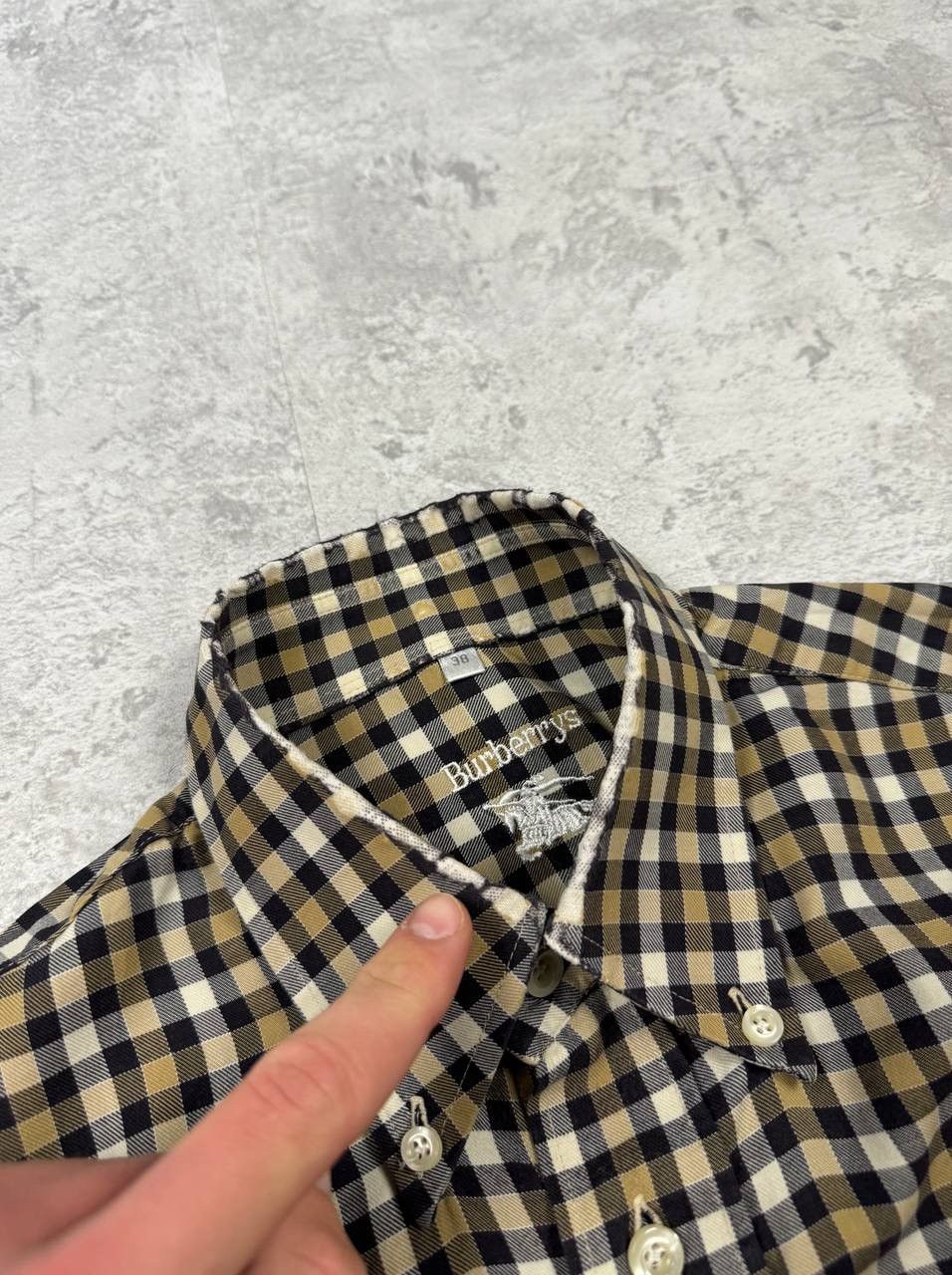 Burberry Vintage Burberrys button-up Shirt Size 38 Size US L / EU 52-54 / 3 - 13 Thumbnail