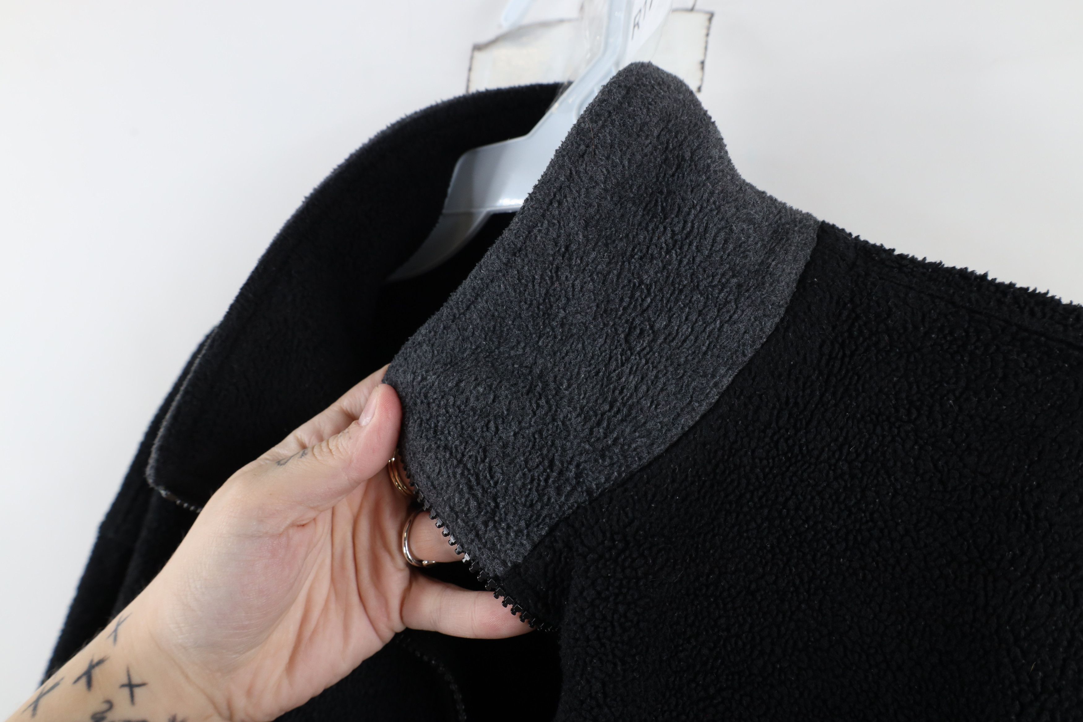 Vintage Vintage 90s Streetwear Half Zip Fleece Pullover Sweater Size US L / EU 52-54 / 3 - 8 Thumbnail