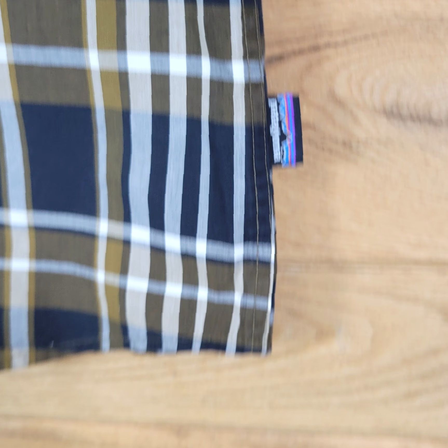 Patagonia Patagonia Shirt Plaid Button-Up Short Sleeve M Black Cotton Mens Size US M / EU 48-50 / 2 - 6 Thumbnail