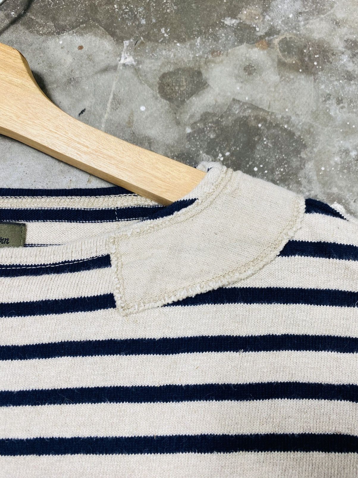 Nigel Cabourn Vintage Nigel Carbourn Stripe Tee Size US M / EU 48-50 / 2 - 5 Thumbnail