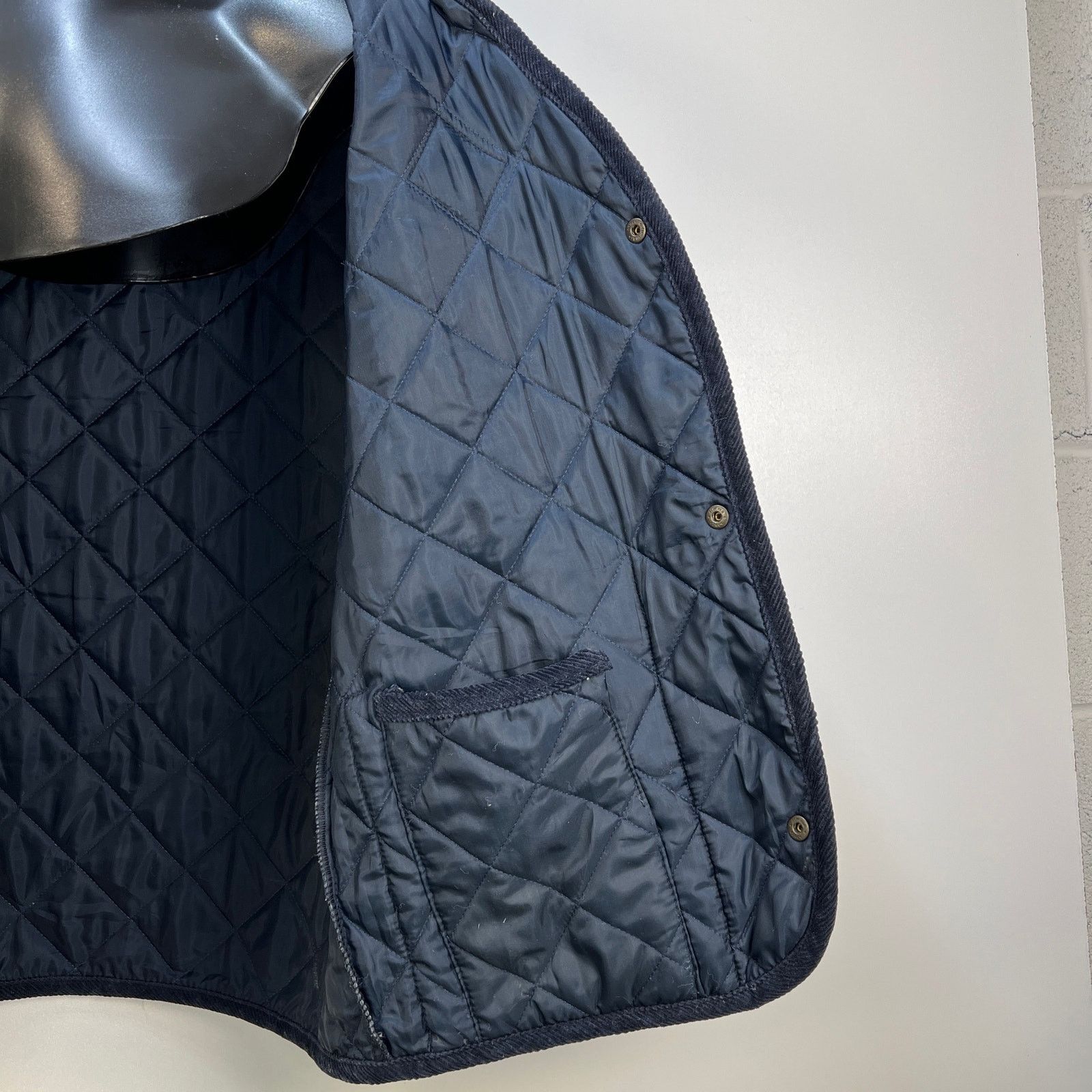 Vintage John Ferguson Quilted Vest Navy Blue Vintage Size US M / EU 48-50 / 2 - 8 Thumbnail