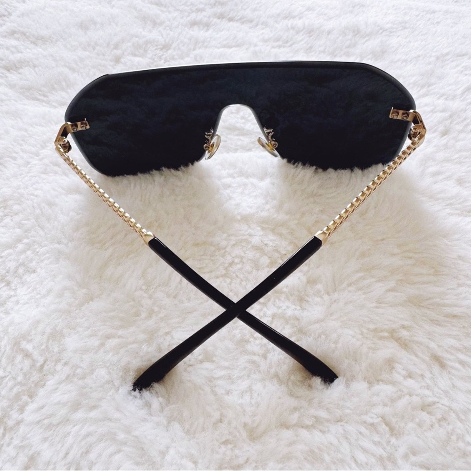 Other Piper Black Single-Lens Sunglasses Size ONE SIZE - 9 Thumbnail