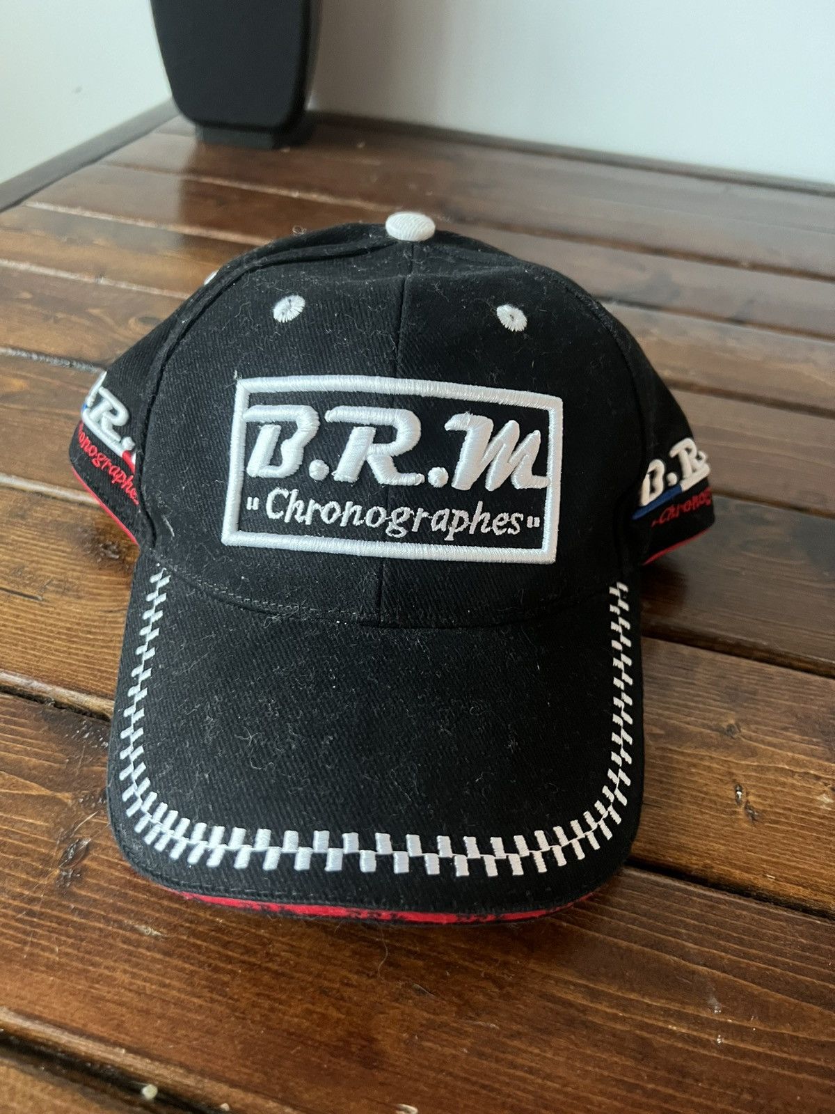 Formula 1 B.R.M Chronographes Black and White Cap Size ONE SIZE - 1 Thumbnail