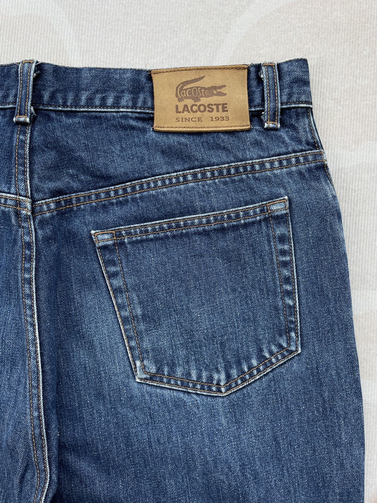 Lacoste Vintage Lacoste Jeans Size US 33 - 8 Thumbnail