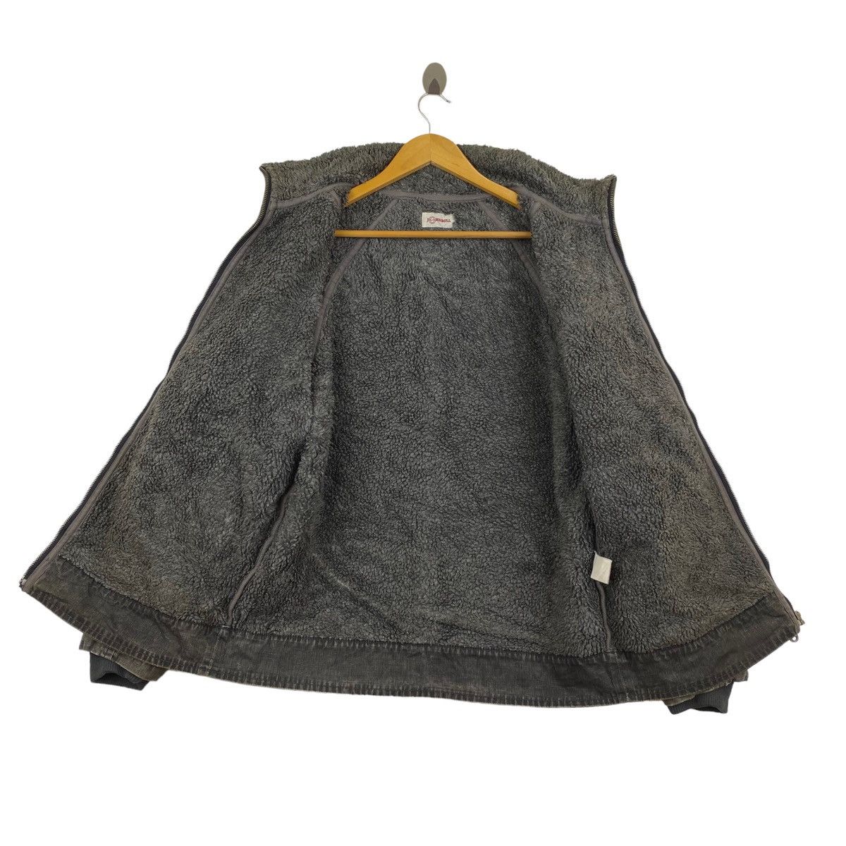 Johnbull JOHNBULL CO LTD. Deep Pile Sherpa Inside Full Zipper Grey Size US M / EU 48-50 / 2 - 4 Thumbnail
