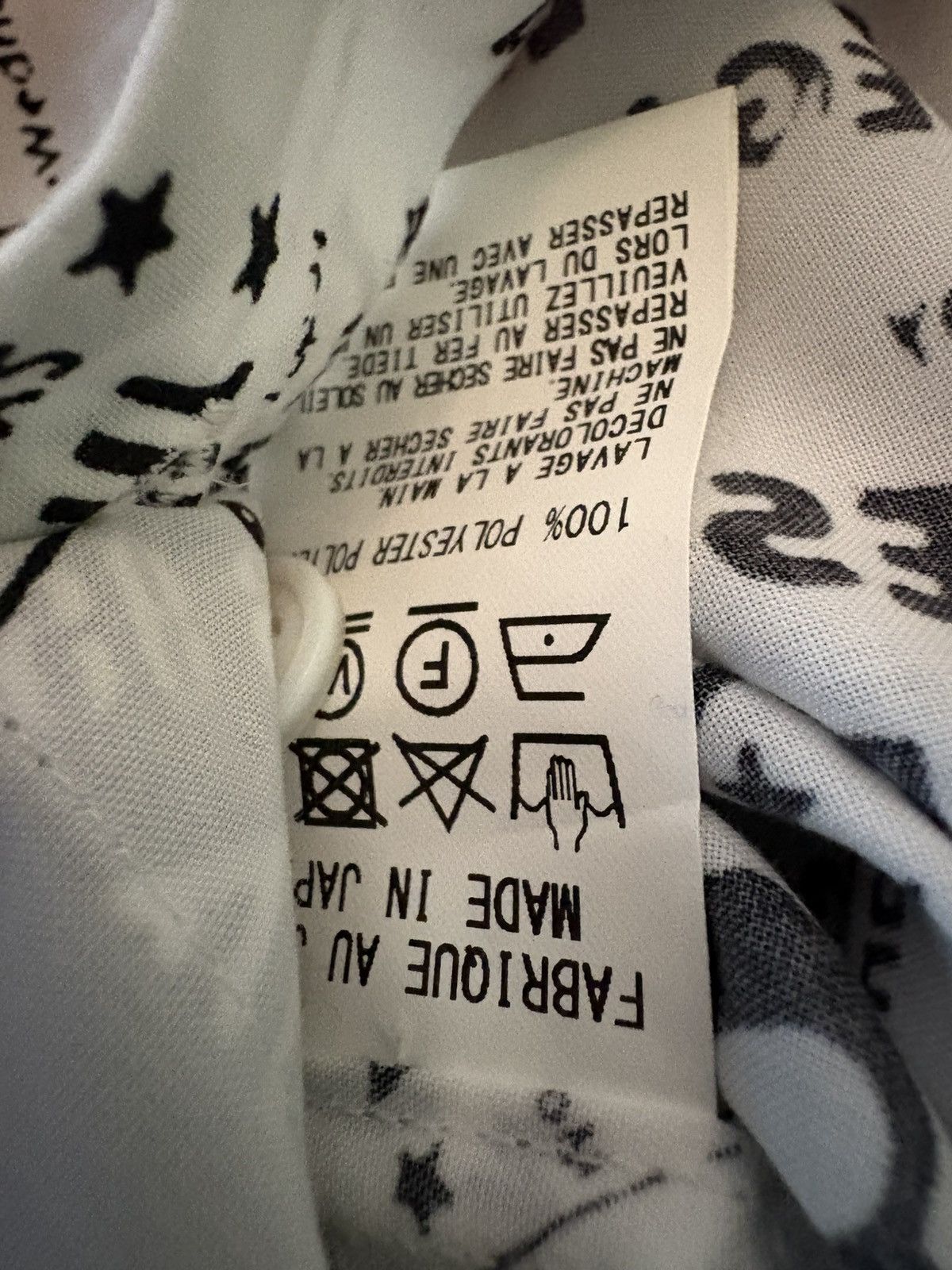 Yohji Yamamoto NWT Yohji Yamamoto S'YTE Newspaper Button Shirt Size US M / EU 48-50 / 2 - 8 Thumbnail