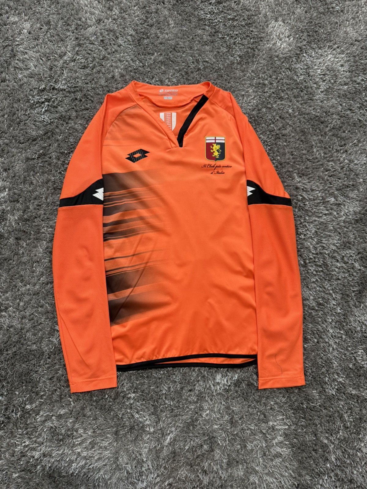 Vintage Genoa longsleeve Jersey Football Soccer Sportswear Italy Size US L / EU 52-54 / 3 - 1 Thumbnail