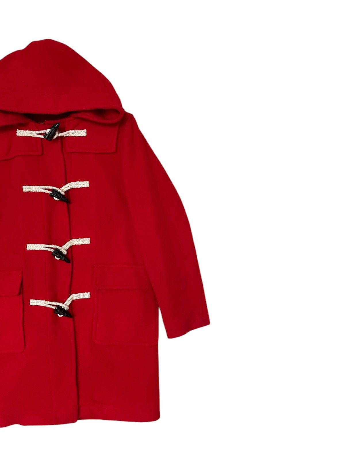 Designer × JW Anderson Vintage Brand JWanderson X Uniqlo Wool Duffle Coat 2000s Size US L / EU 52-54 / 3 - 6 Thumbnail