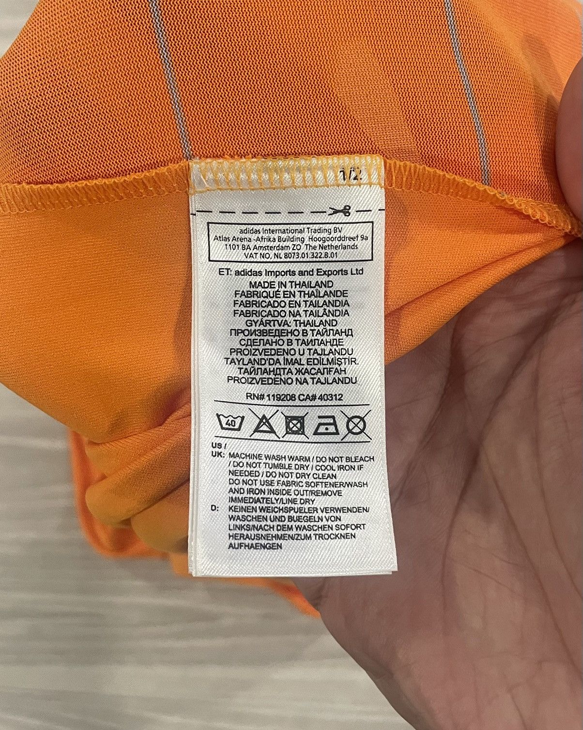 Adidas Adidas 2018/19 Houston Dynamo MLS Soccer Jersey Men’s Large Size US L / EU 52-54 / 3 - 7 Thumbnail