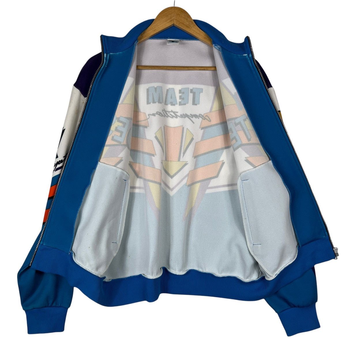 Descente 🔥 VINTAGE TEAM DESCENTE TRACK SWEATER Size US L / EU 52-54 / 3 - 9 Thumbnail