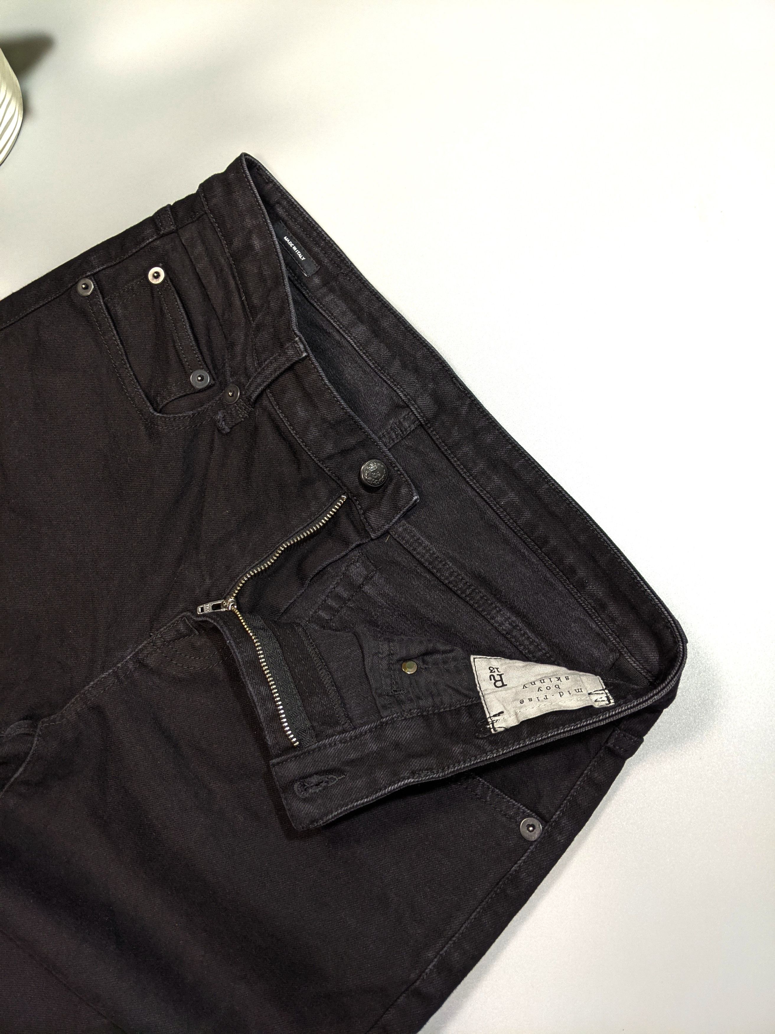 R13 RRP650$ R13 Mid - Rise Boy Skinny Authentic Womens Jeans Size 32" / US 10 / IT 46 - 5 Thumbnail