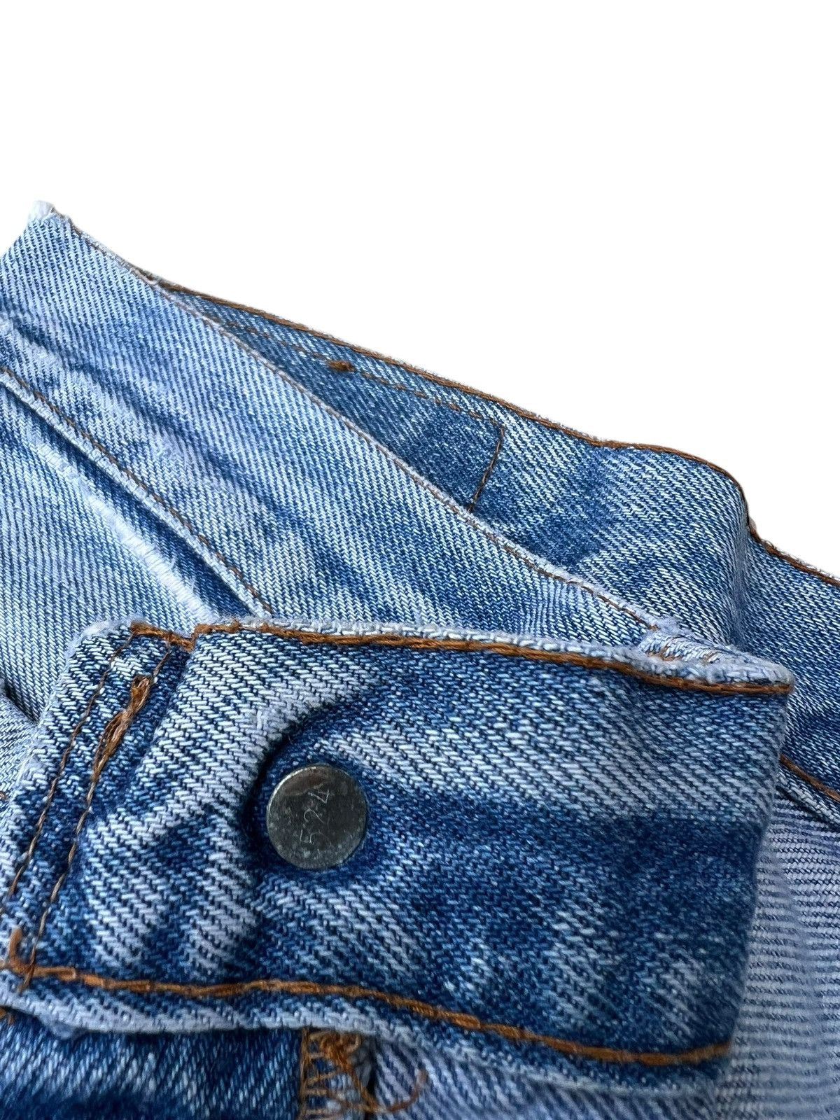 Levi's Trashed Vintage 80s Levi’s 501 Redline Selvedge Denim Jeans Size US 32 / EU 48 - 6 Thumbnail