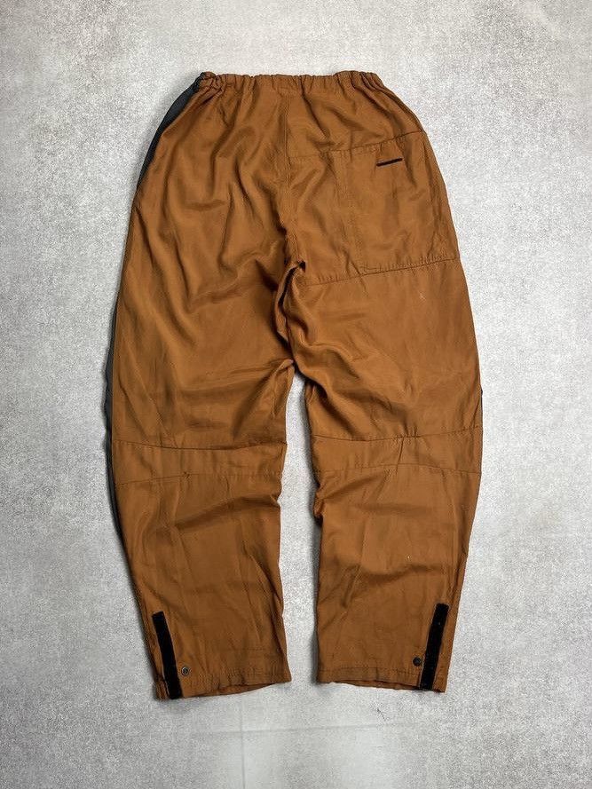 Nike × Vintage Vintage Crazy Nike Swoosh Avantgarde Baggy Track Pants 34 Size US 34 / EU 50 - 3 Thumbnail