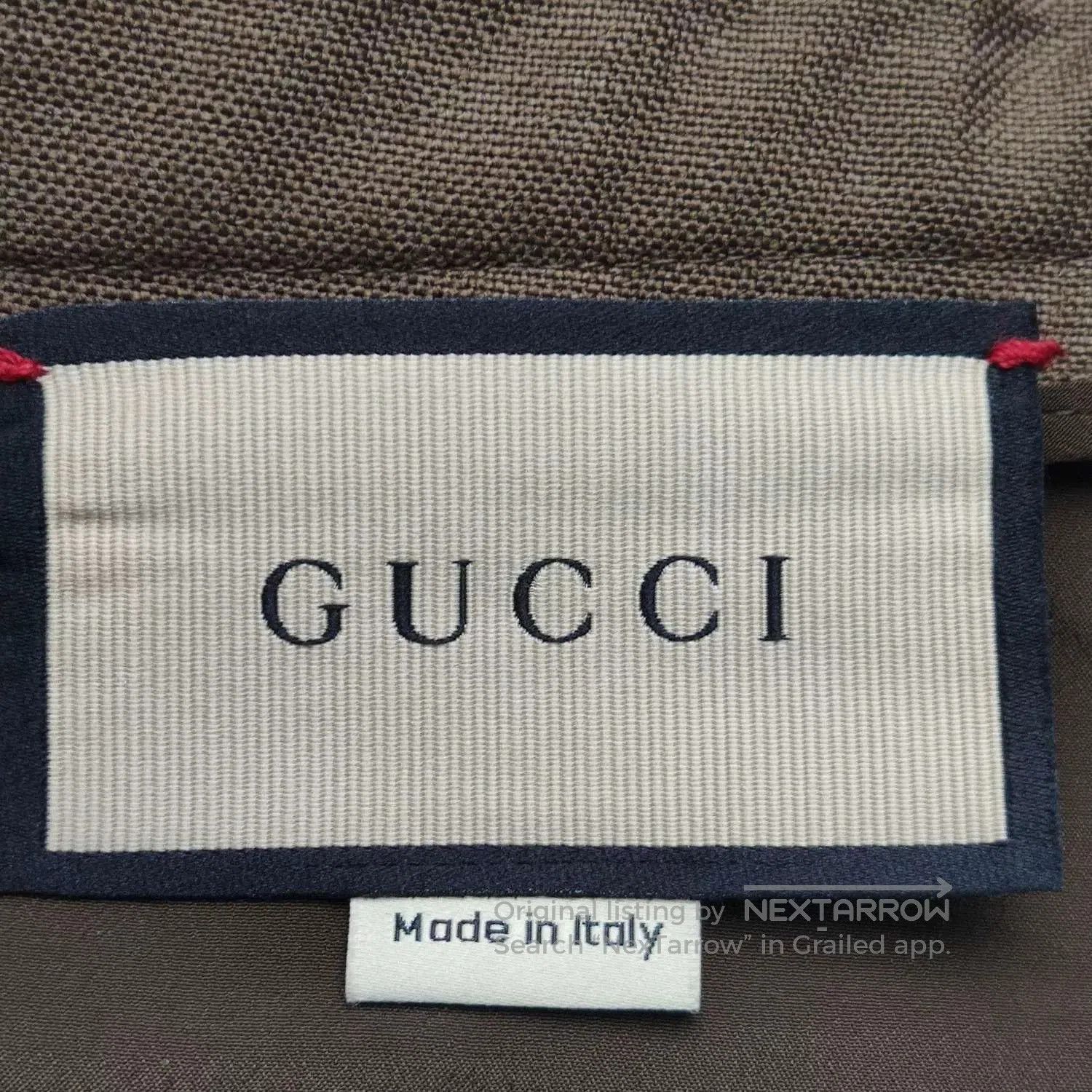 Gucci Gucci Wool Mohair Blend Solid Button Trousers. Size US 26 / EU 42 - 5 Thumbnail