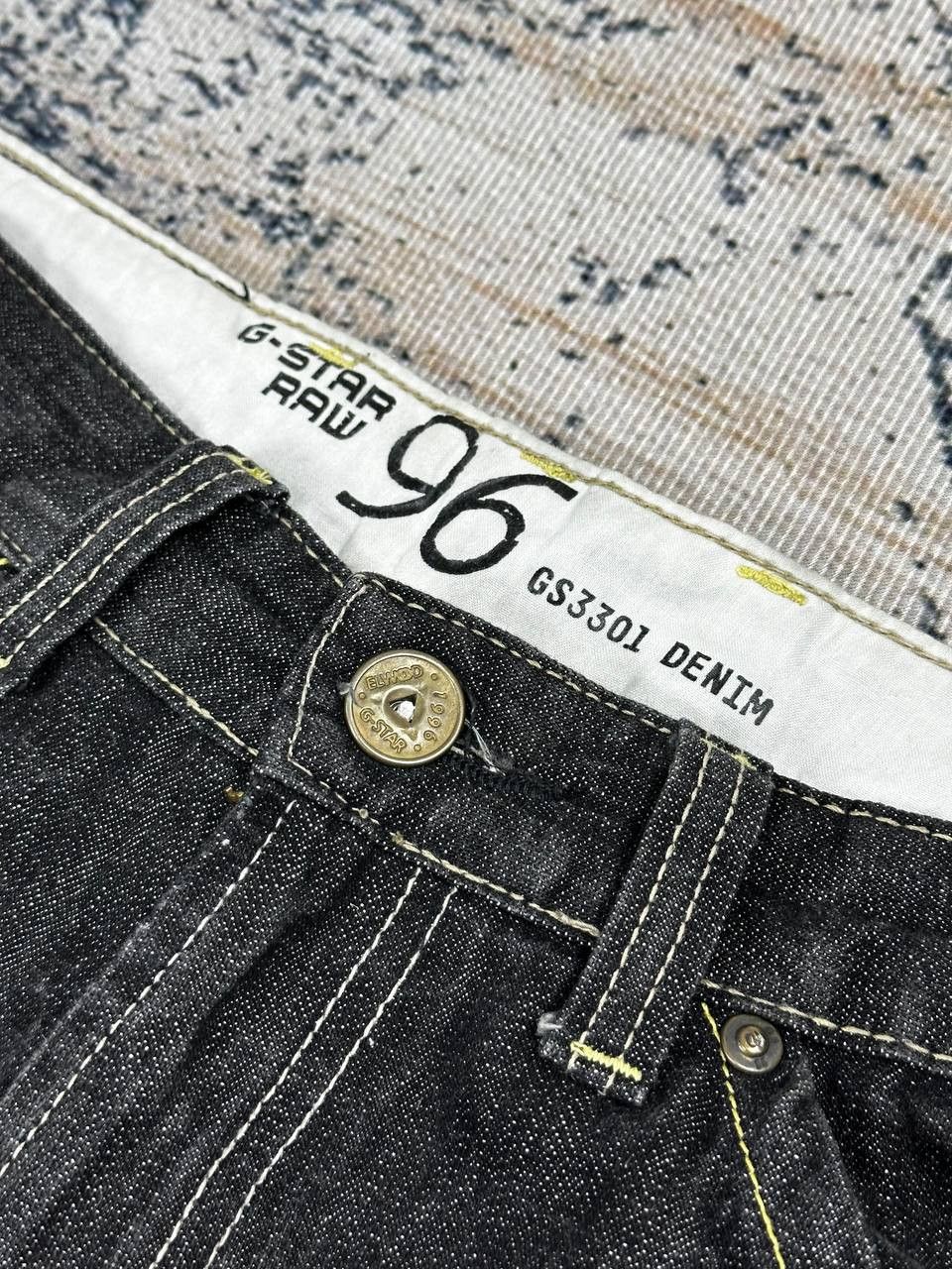 G-Star G Star Raw Mens Denim Pants Biker Jeans 96 Arc Size US 30 / EU 46 - 7 Thumbnail