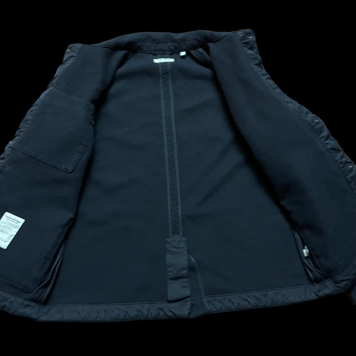 Japanese Brand Oobe Brand Black Chore Jacket Faded Size L Worn Used Size US L / EU 52-54 / 3 - 7 Thumbnail