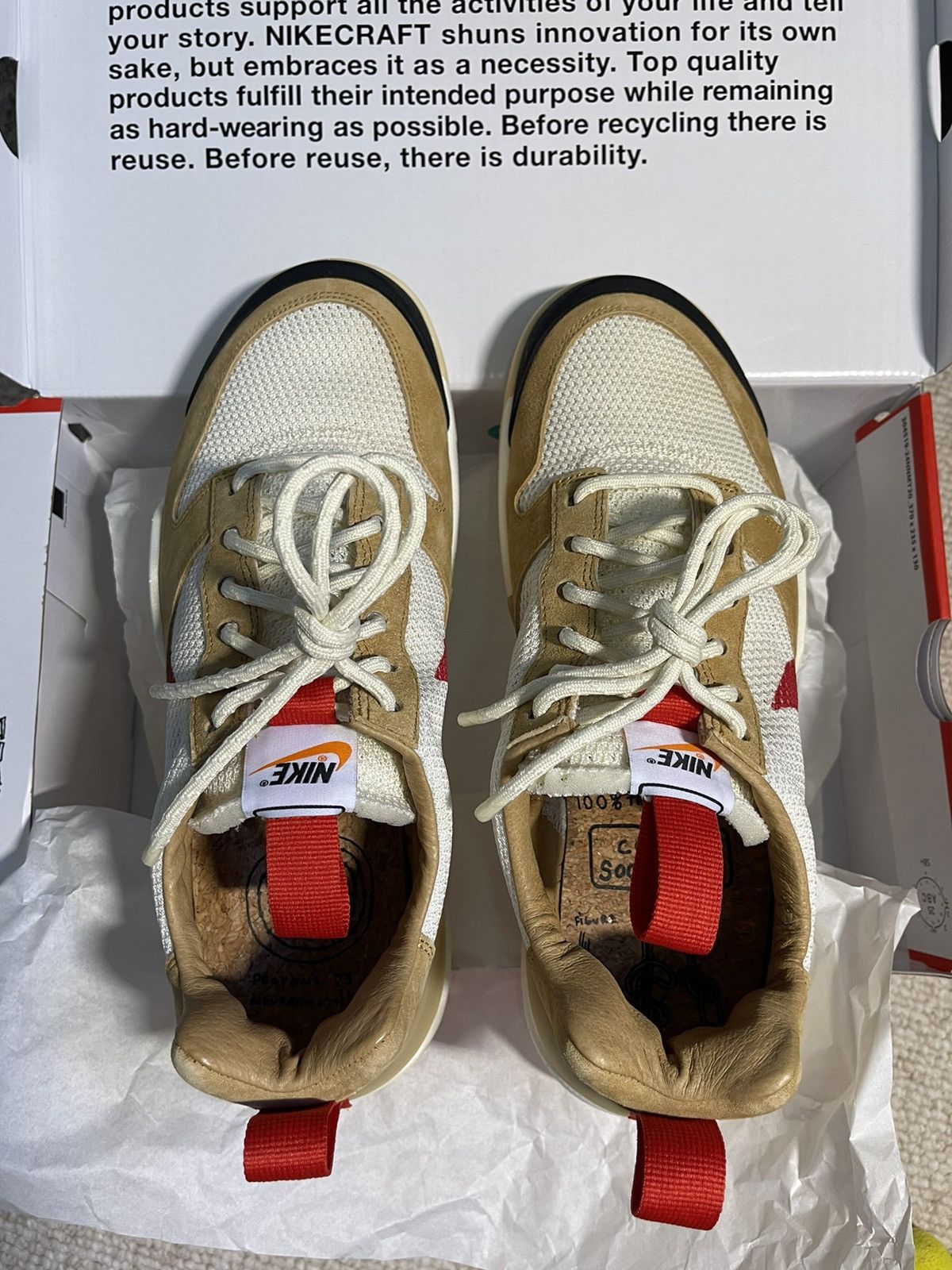 Nike × Tom Sachs Mars Yard 3.0 Size US 10.5 / EU 43-44 - 3 Thumbnail