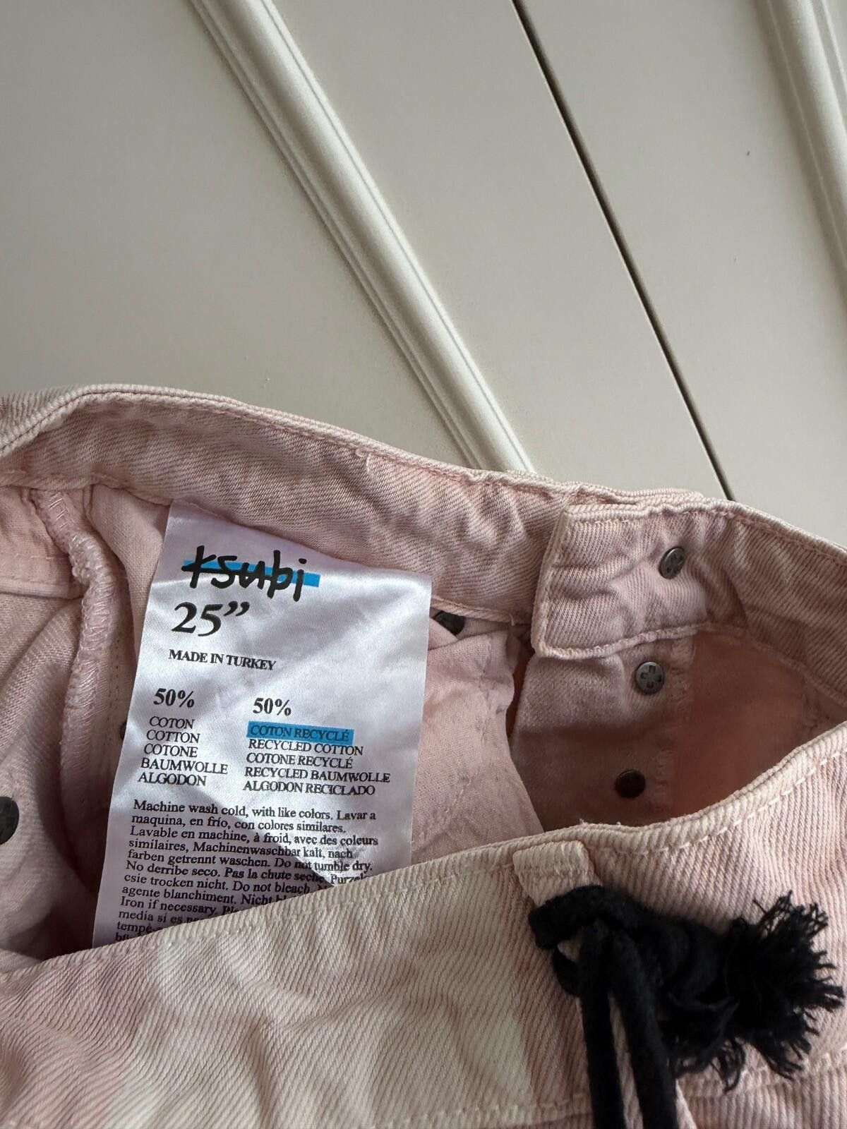 Ksubi new ksubi womens denim jeans brooklyn blush pink 25 7 Size 25" / US 0 / IT 36 - 8 Thumbnail