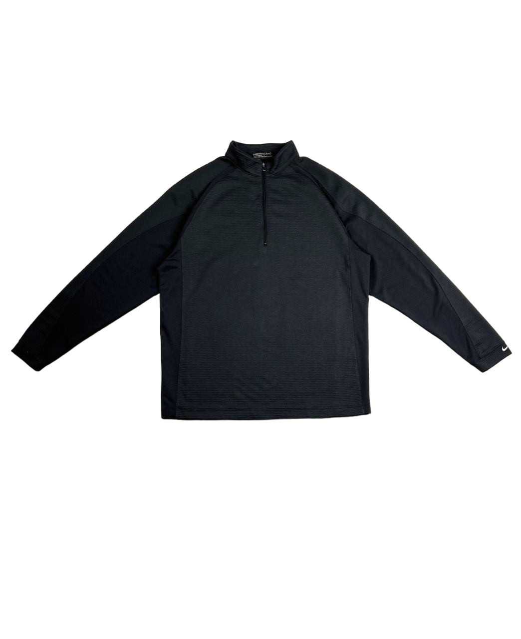 image of Nike Half Zip Sweater Drill XL in Black, Men's