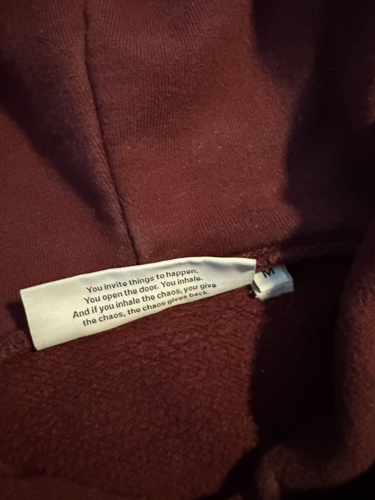Fucking Awesome Burgundy Fucking Awesome Hoodie Size US M / EU 48-50 / 2 - 4 Thumbnail