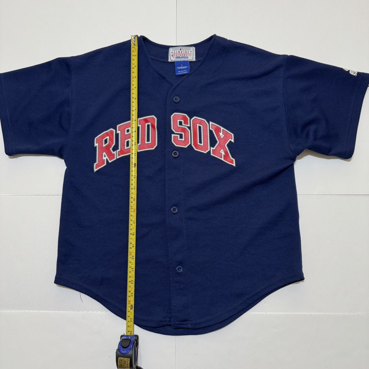 MLB × Starter Starter Boston Red Sox Vintage 90’s MLB Baseball Jersey Mens Size US L / EU 52-54 / 3 - 2 Thumbnail