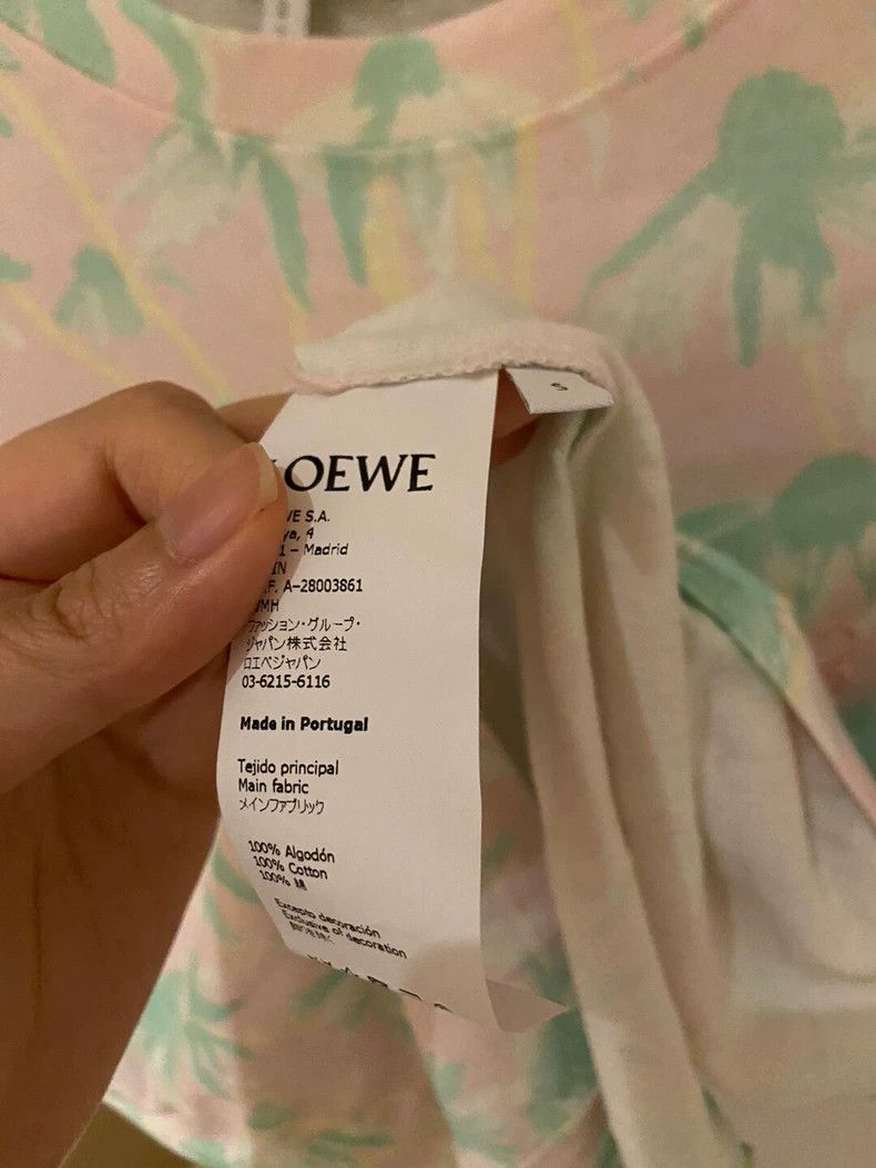 Loewe LOEWE Pink short sleeves Size S / US 4 / IT 40 - 3 Thumbnail