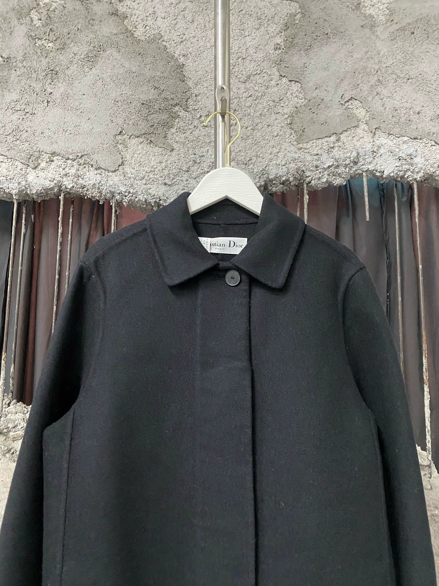 Dior Dior Wool Fringe Overcoat 36 Size XS / US 0-2 / IT 36-38 - 3 Thumbnail