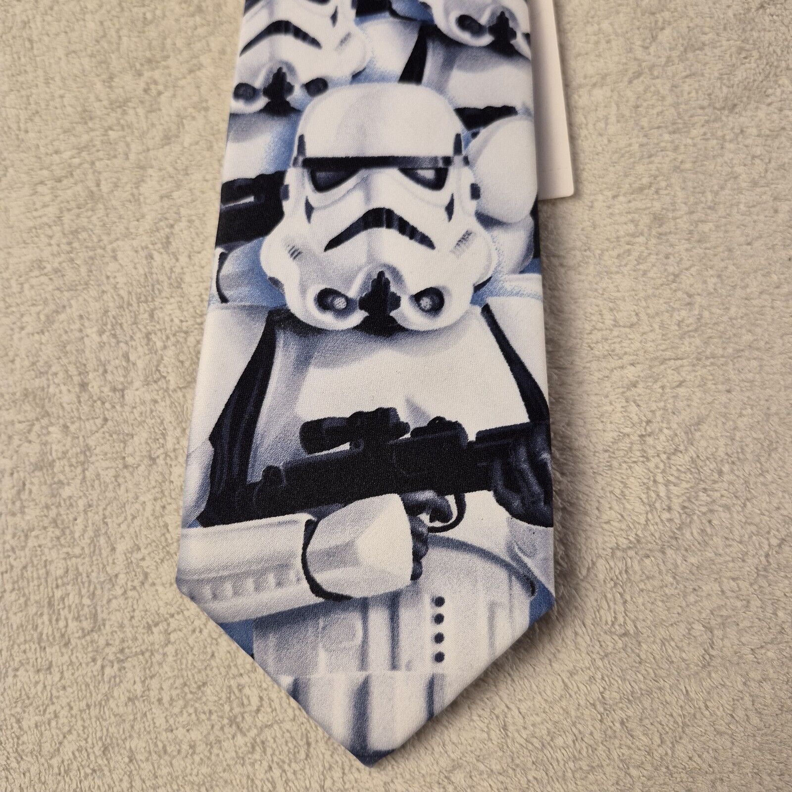 Star Wars STAR WARS MEN’S NECKTIE STORM TROOPERS SILK - NWT Size ONE SIZE - 1 Thumbnail