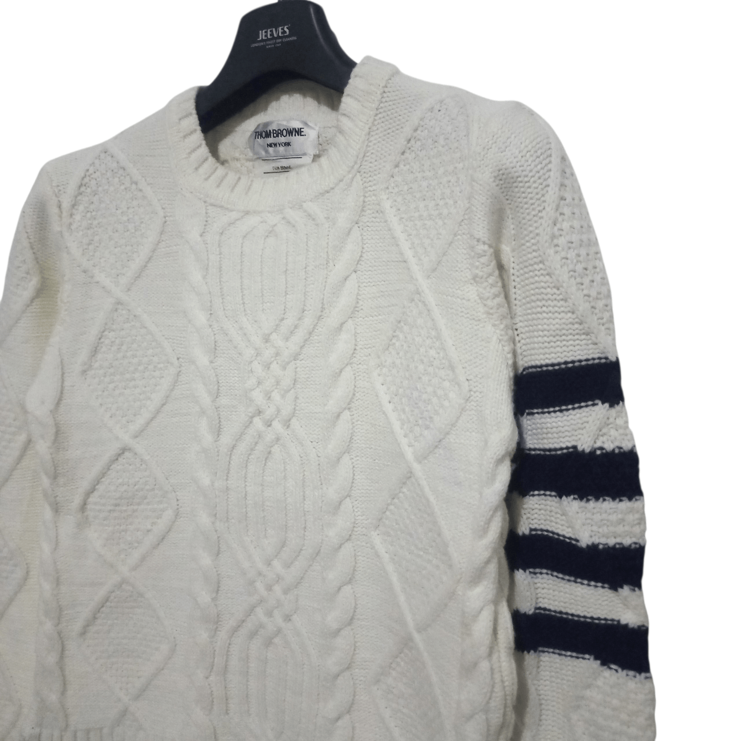 Japanese Brand Thombrowne - 3D Cable Knitwear Size M / US 6-8 / IT 42-44 - 3 Thumbnail