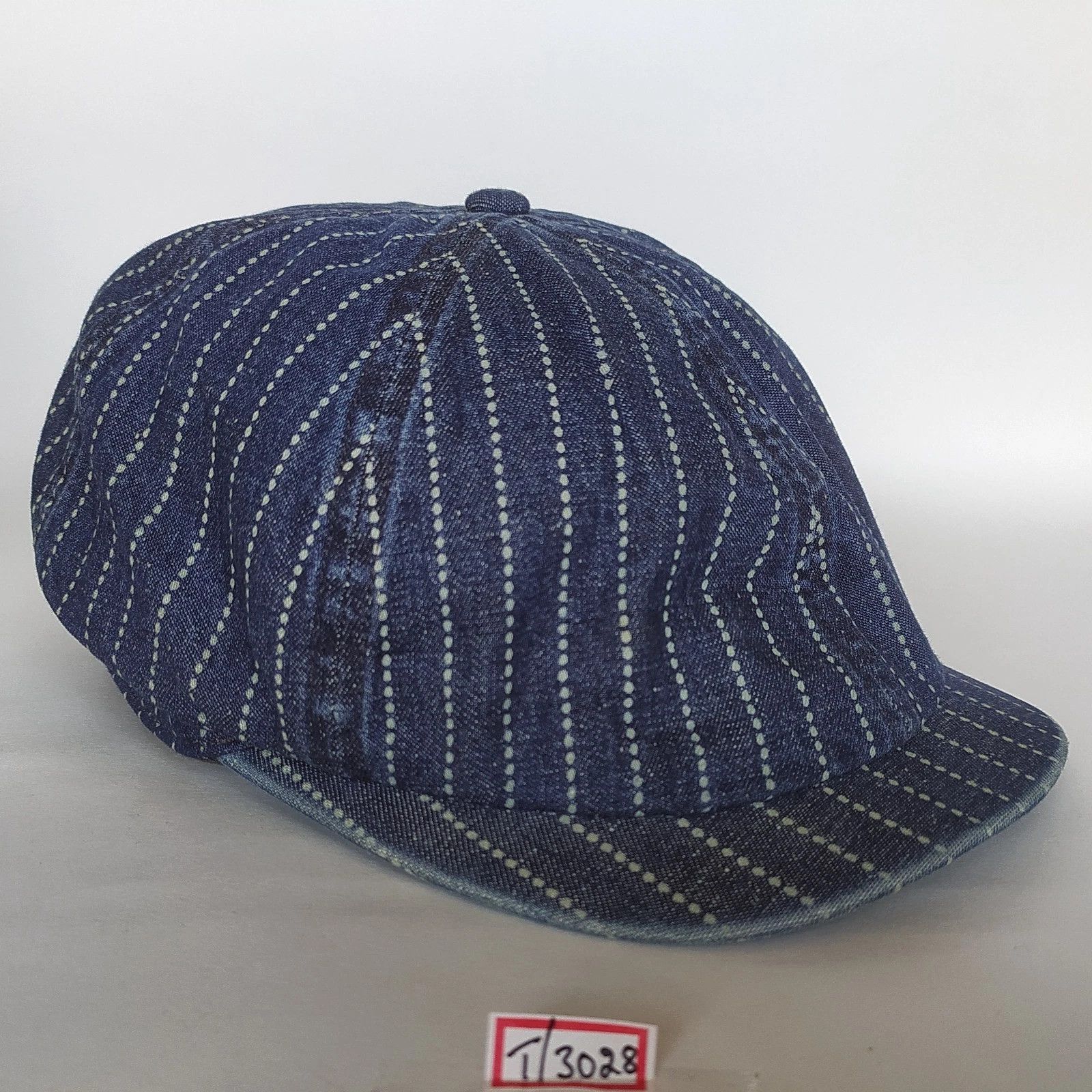 RRL Ralph Lauren DOUBLE RL Cotton-Linen Newsboy Cap T/3028 Size ONE SIZE - 9 Thumbnail