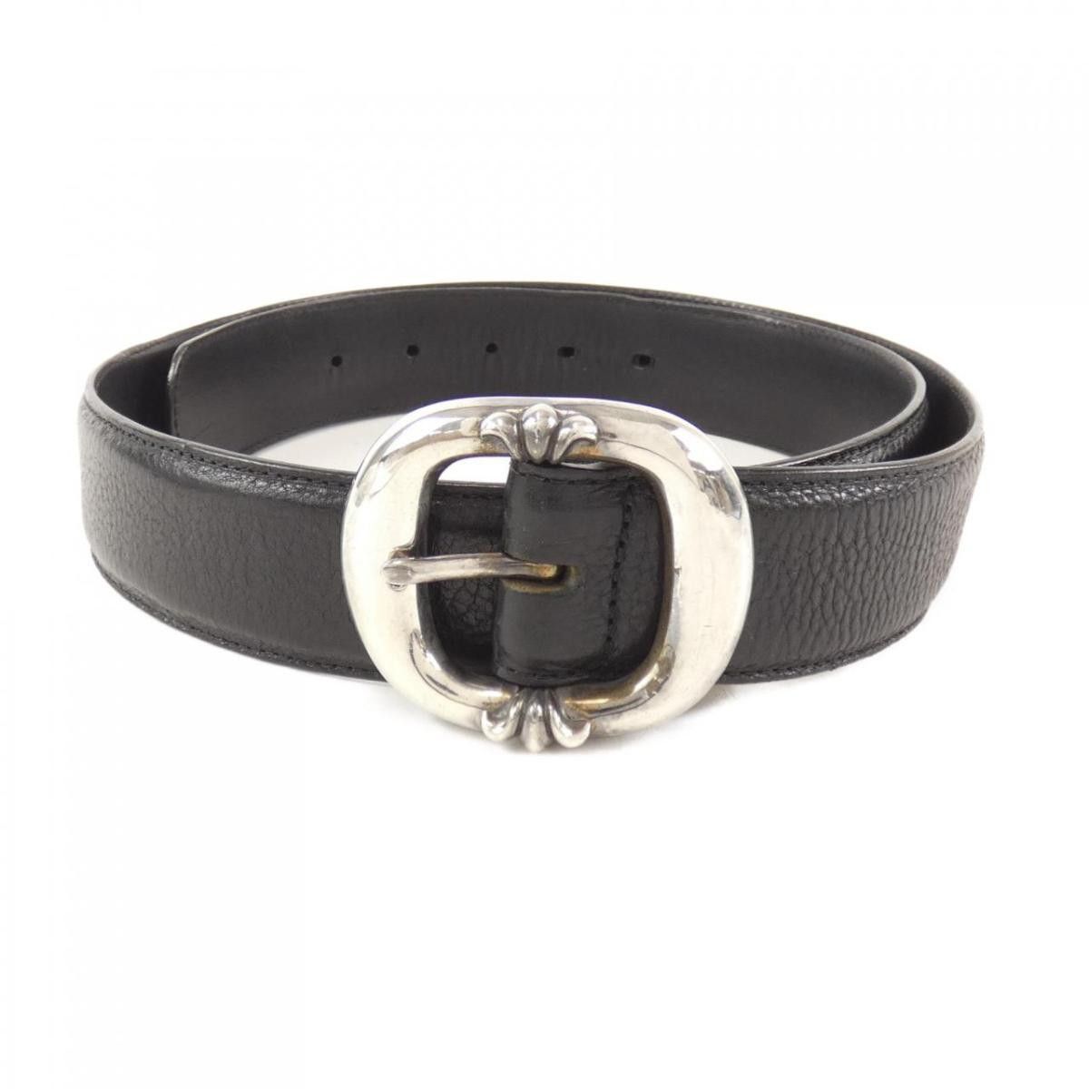 image of Chrome Hearts Gunslinger Belt Sz36 in Black, Men's
