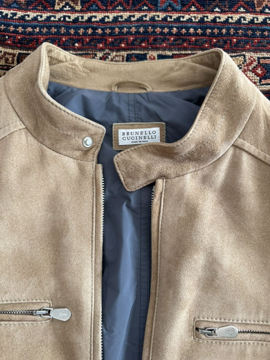 Brunello Cucinelli Suede jacket Size US S / EU 44-46 / 1 - 2 Thumbnail