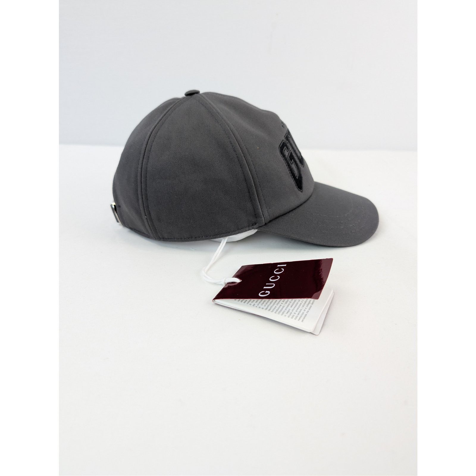 Gucci o1rshd1 Size: L / Pecchi Baseball Cap / Hat in Graphite Grey Size ONE SIZE - 4 Thumbnail