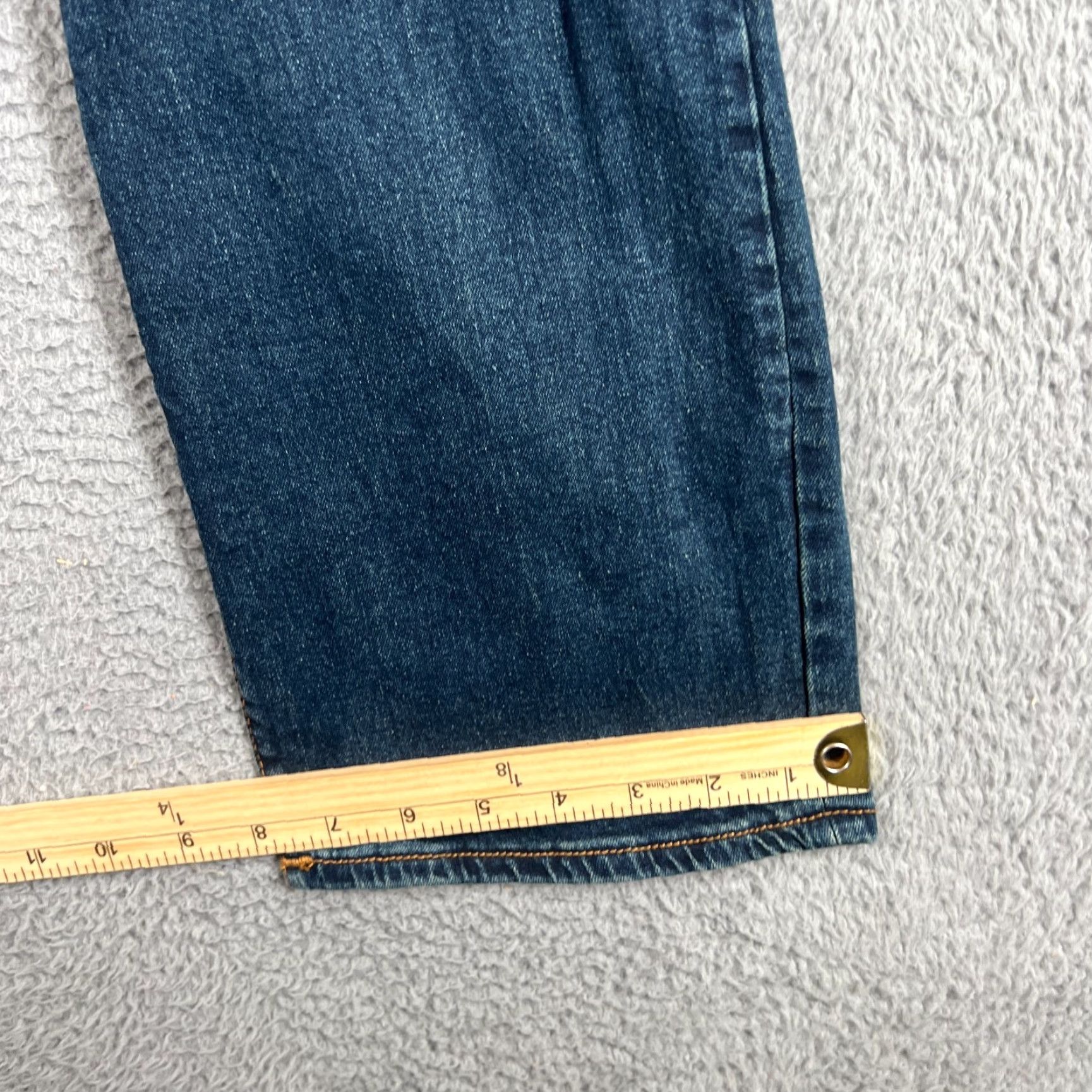 True Religion VINTAGE True Religion Ricky Jeans Men's Size 34 Straight Leg Denim Blue 2000s Size US 34 / EU 50 - 2 Thumbnail