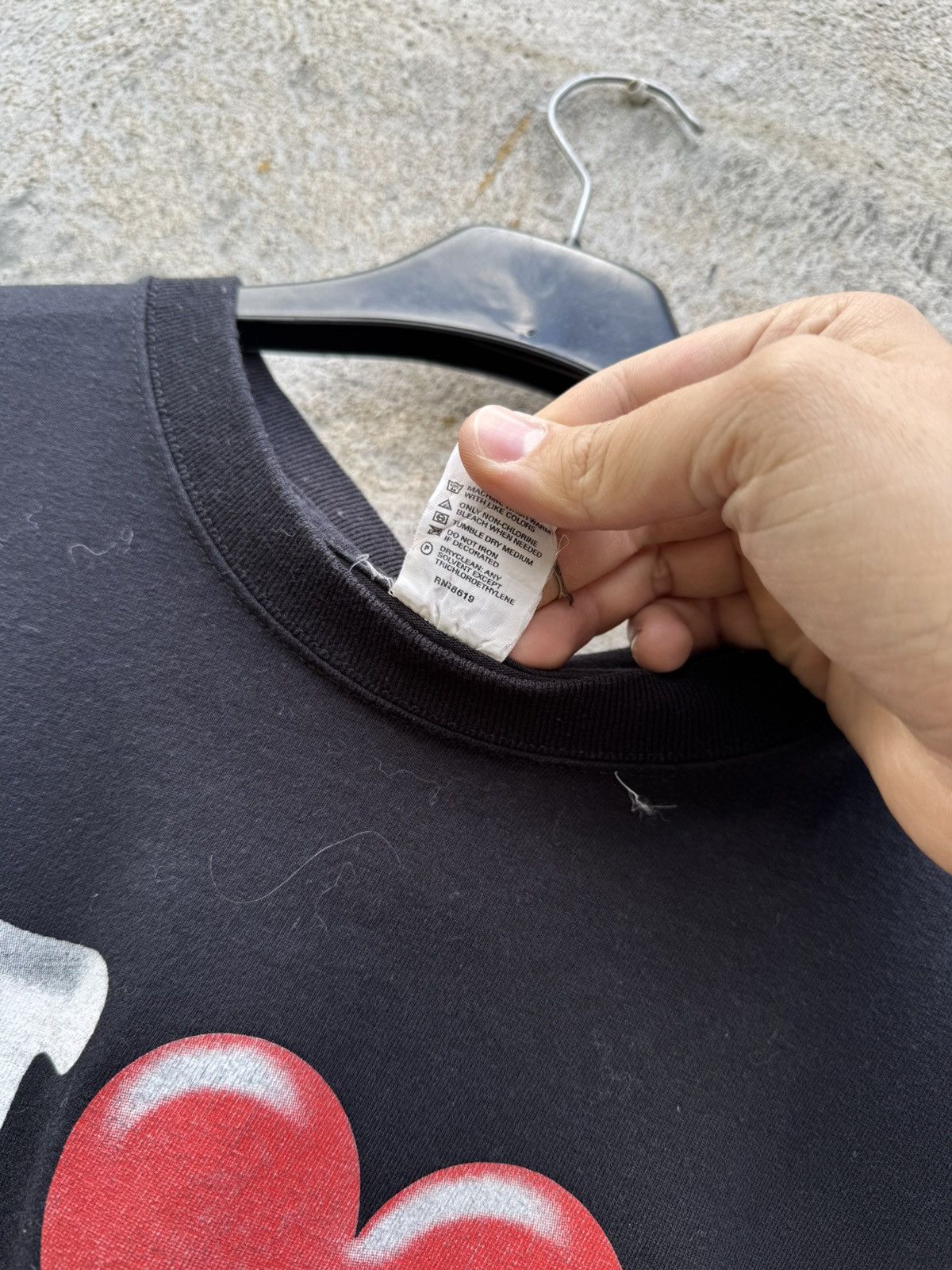 Japanese Brand Y2K I love Berlin Black Tshirt SWAG DRAIN GRUNGE Japanese Size US L / EU 52-54 / 3 - 8 Thumbnail