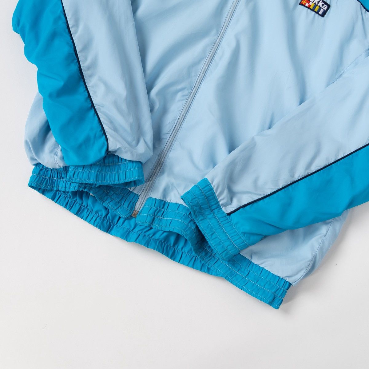 Vintage Rukka Vintage Windbreaker Jacket Blue Full Zip Lightweight Size US L / EU 52-54 / 3 - 7 Thumbnail